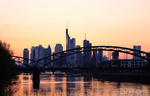 Frankfurt am Main, Sonnenuntergang