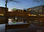 Frankfurt am Main, Rossmarkt nach viel Regen
